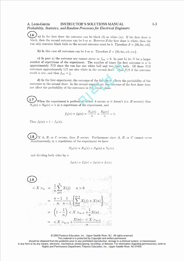 probability-for-electrical-and-computer-engineers-solutions